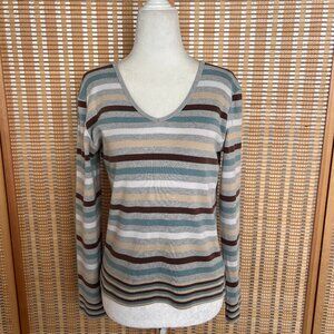 Next Striped Long Sleeve Top – UK 12 / US 8